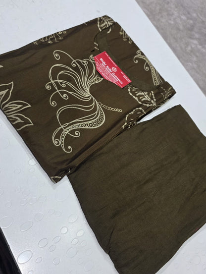 💯 premium quality 
Gadwal cotton febric set
With digital design 
Pant with pocket