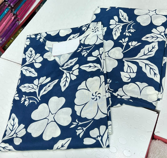 Premium Quality Soft Cotton Fabric Cord-Set with Plaza-15