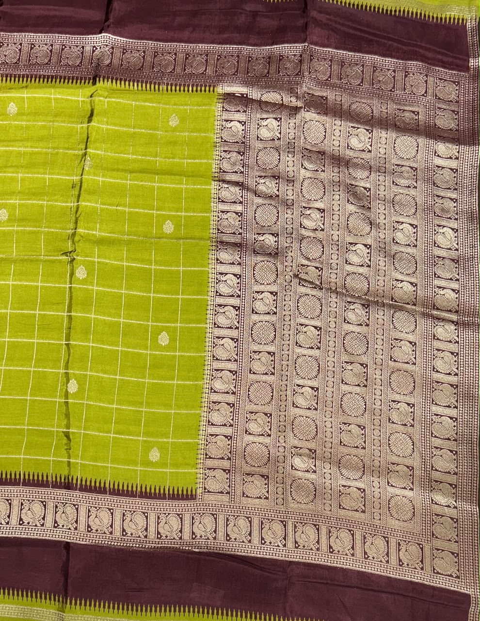 Premium Quality Pure Viscose Silk Saree With Zari Weaving Bentex Border & Peacock Design Rich Pallu & Contor Blouse